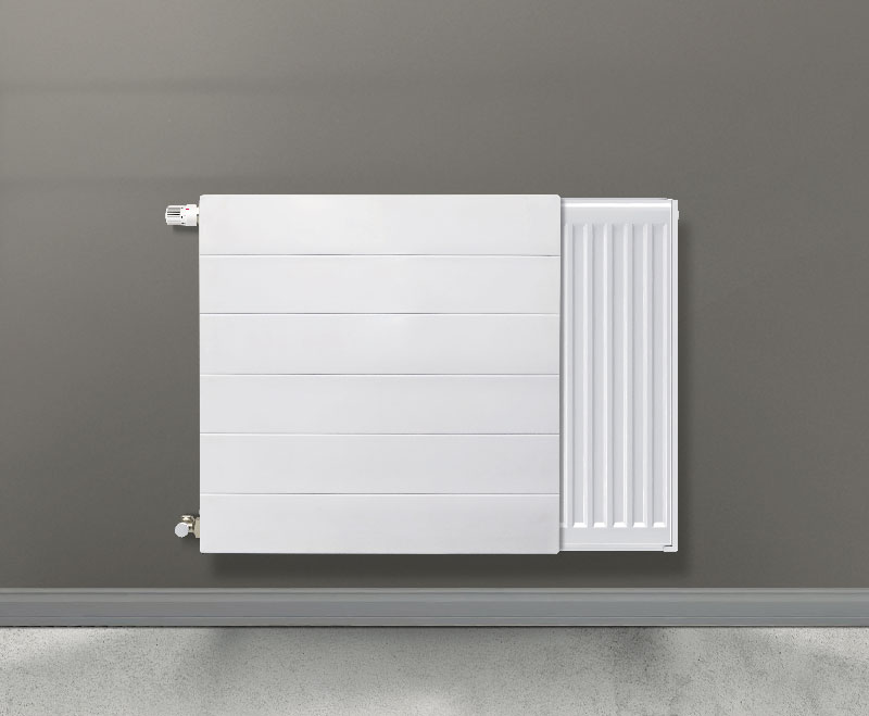 cross-section of a prime panel heater