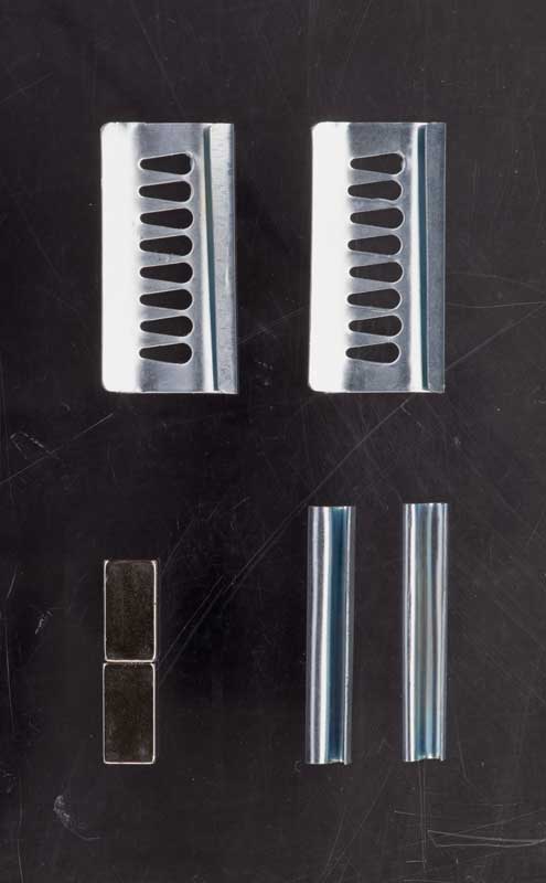clips and magnets of prime panels